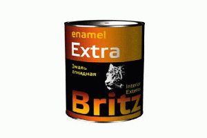 Алкидная эмаль ПФ-115 Britz Extra белая глянцевая 1,9кг