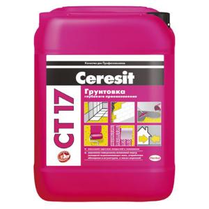Ceresit CT 17 грунтовка глубокого проникновения универсальная 10 л