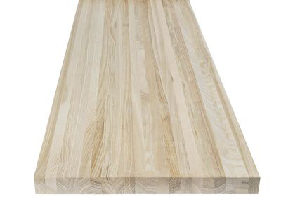 Мебельный щит из Ясеня 40х420х3000 мм АБ Сращенный