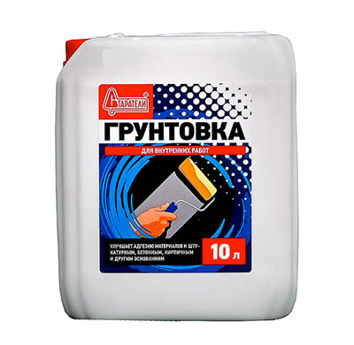 Старатели грунтовка для внутренних работ 10 л