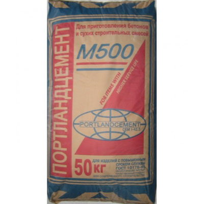 Портландцемент М500 40кг