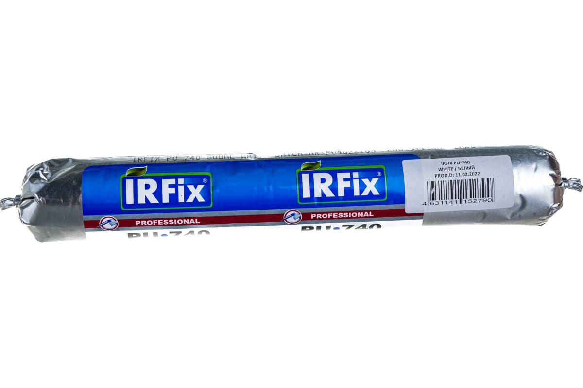 Полиуретановый герметик IRFIX PU-740 белый 600 мл однокомпонентный 20040