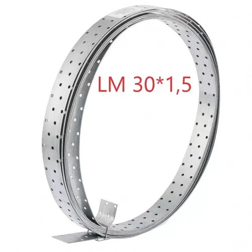 Лента монтажная перфорированная LM 30х1,5мм, 10м