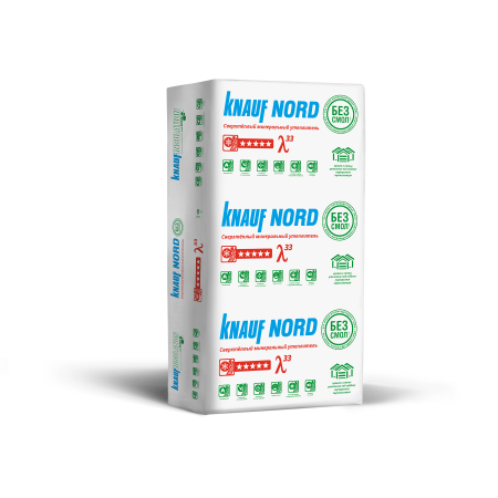 Утеплитель Тепло KNAUF NORD 1230х610х50мм