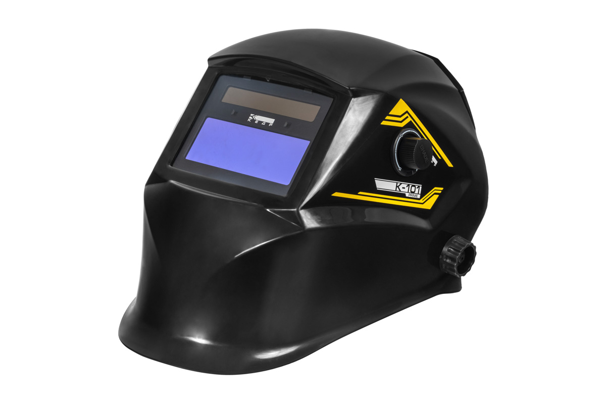 КЕДР Маска сварщика   КЕДР (В РАЗОБР.ВИДЕ) "К-101 PRIME", черная