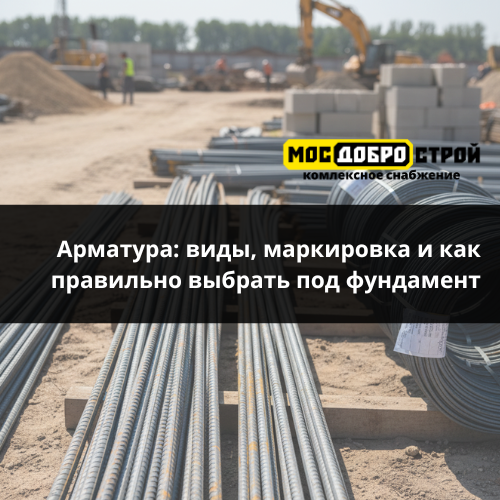 Арматура: виды, маркировка и как правильно выбрать под фундамент