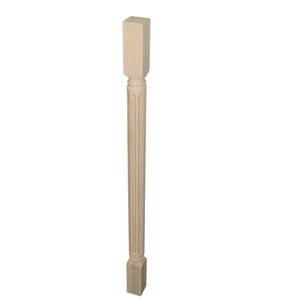 Балясина из Бука №6. 50х50х900мм. АА