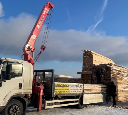 Доска обрезная 2 сорт 25х150х6000 мм Осина ТУ