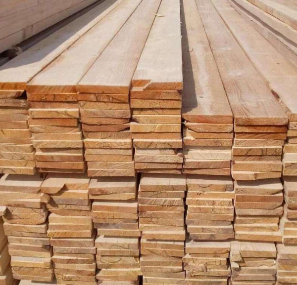 Доска обрезная лиственница 50х150х6000