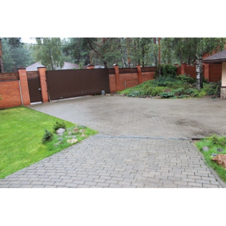 Тротуарная плитка Брусчатка 200х100х40 красная цена