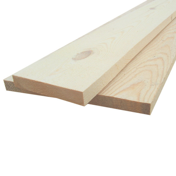 Доска обрезная для опалубки 25х150х6000 мм Осина ТУ