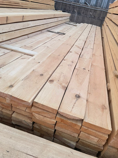 Доска обрезная 40х100х6000 ГОСТ