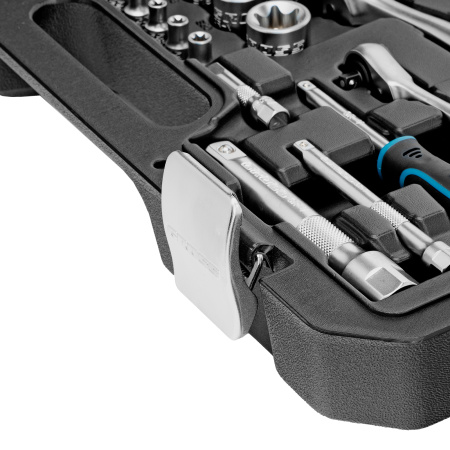 Набор инструментов, 1/4", 1/2", CrV, 120 зубьев, 109 предметов Gross цена