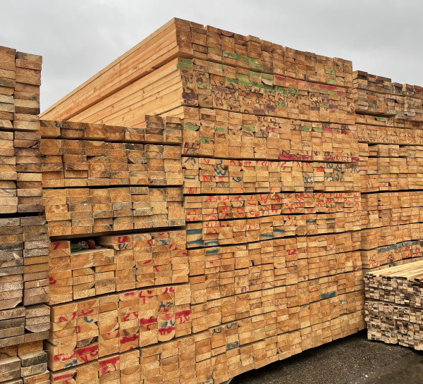 Доска обрезная 45х140х6000