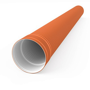 Труба гофрированная 140/160 SN16 COREX с раструбом (6м)