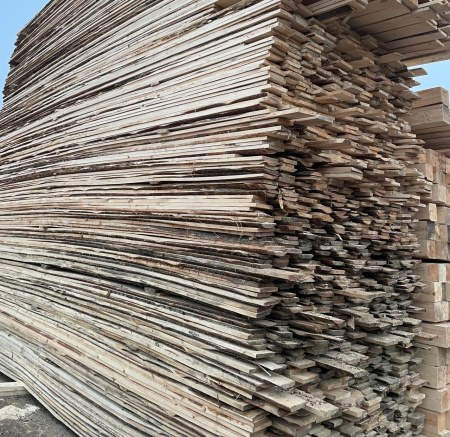 Доска обрезная 2 сорт 25х150х6000 мм Осина ТУ