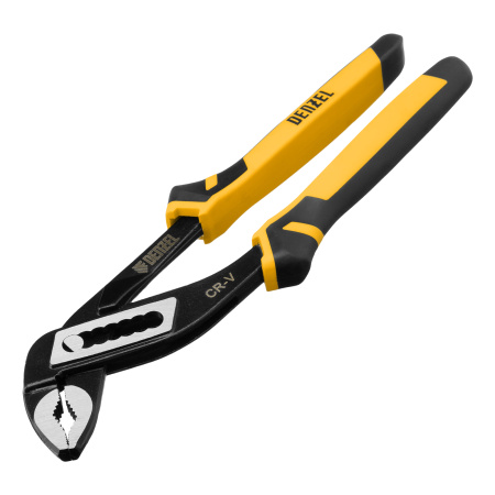 Набор инструментов, 1/2", 1/4", CrV, S2, пластиковый кейс, 64 предмета Denzel цена