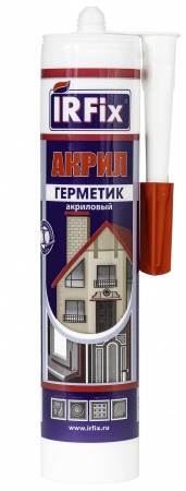 Герметик акриловый белый 310гр IRFix 20001