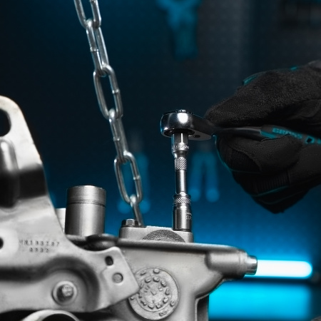 Набор инструментов, 1/4", 1/2", CrV, 120 зубьев, 109 предметов Gross цена