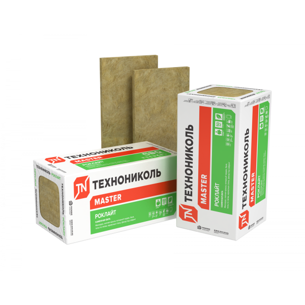 Технониколь Роклайт 1200х600х100 мм 4шт 2.88 м2 0.288 м3