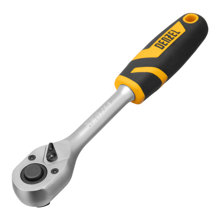 Набор инструментов, 1/2", 1/4", CrV, S2, пластиковый кейс, 100 предметов Denzel цена