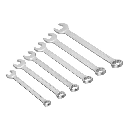 Набор инструментов, 1/2", 1/4", CrV, S2, пластиковый кейс, 64 предмета Denzel цена